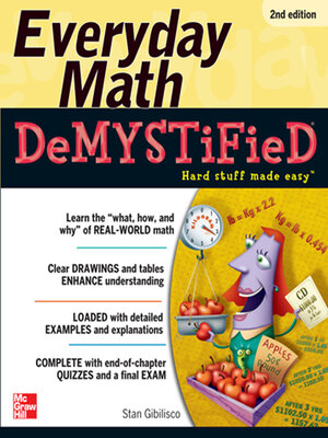cover image of Everyday Math Demystified